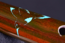 Boise de Rose Native American Flute, Minor, Mid A-4, #H11I